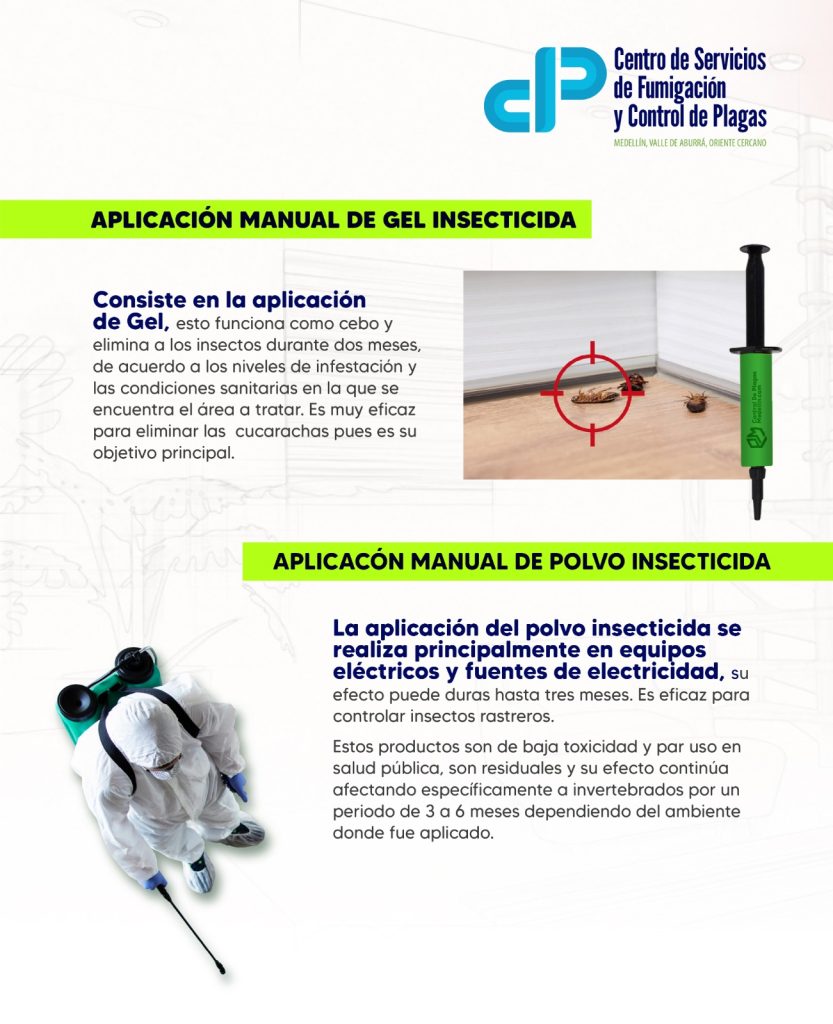 expertos en control d eplagas en envigado     